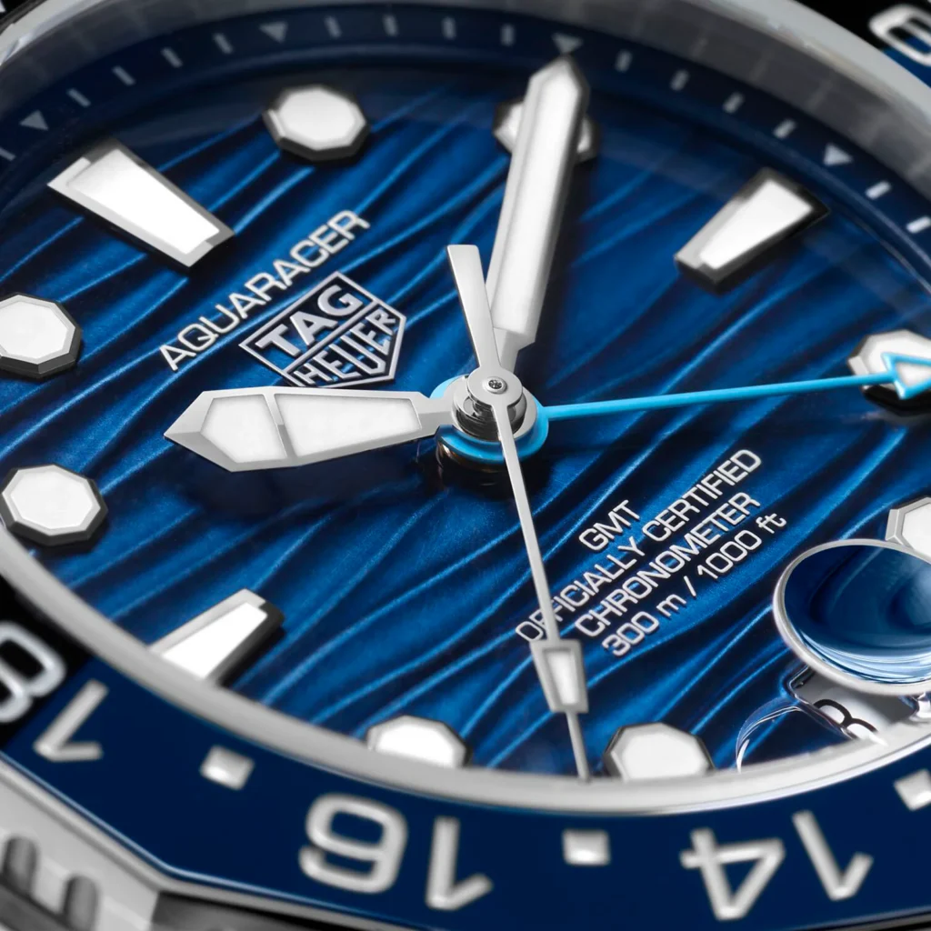 【7A Quality】TAG Heuer Aquaracer Professional 300 GMT 42mm Mens Watch Blue WBP5114.BA0013