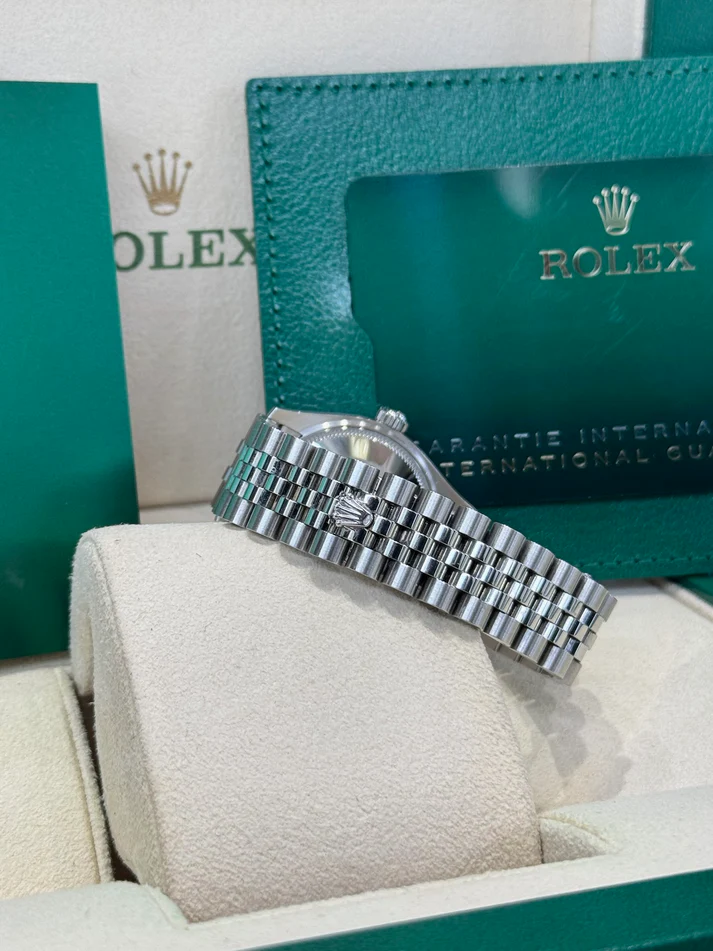 RLX Datejust m278384RBR-0021/0022 Mint Green 31mm Dial Oyster Watch