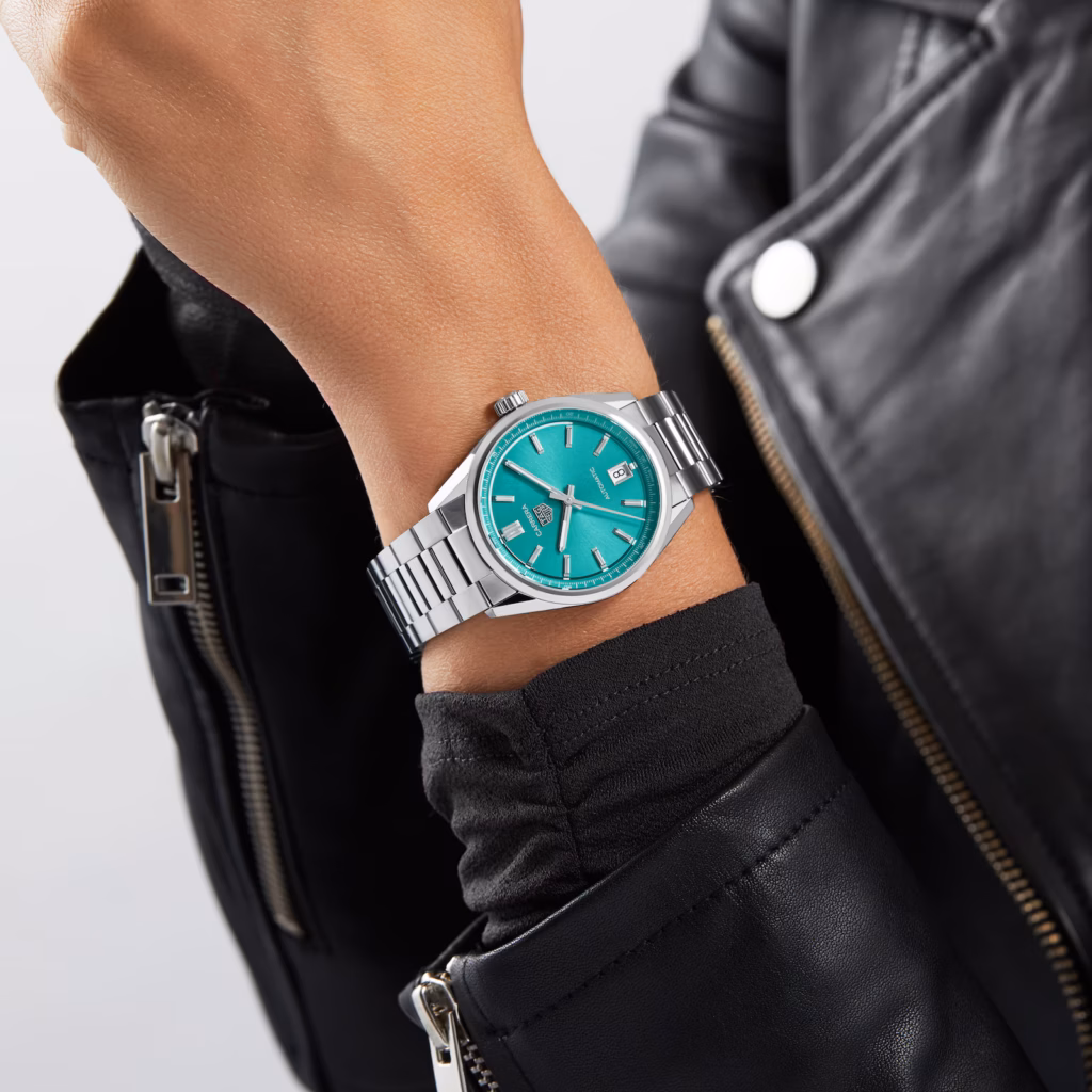 【7A Quality】TAG Heuer Carrera Date 36mm Unisex Watch Turquoise WBN2316.BA0001