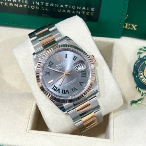 RLX Datejust 36mm 126231 Slate Dial Oyster Bracelet Watch