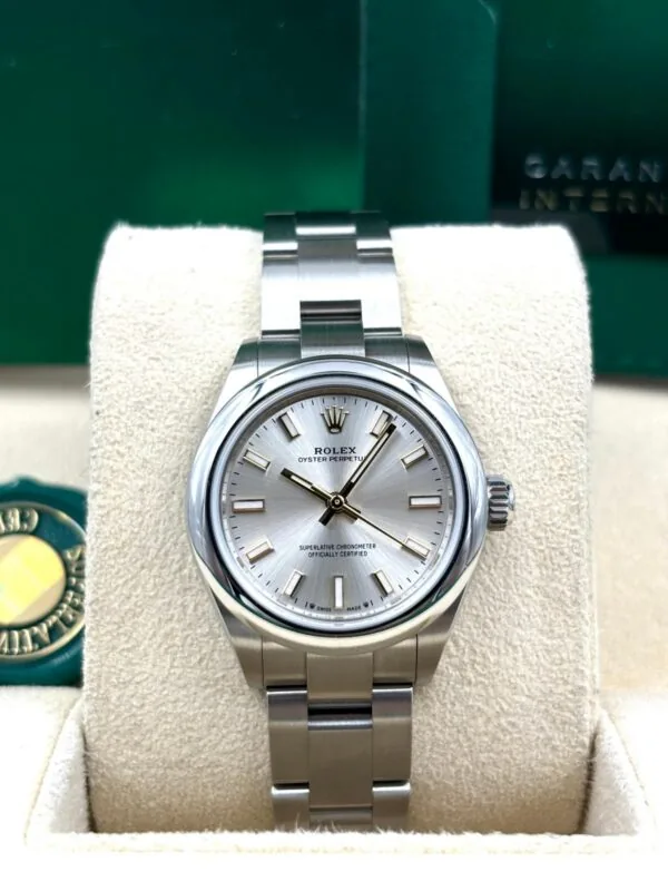 RLX Oyster Perpetual 31mm 276200-0001 Silver Dial Oyster Bracelet Watch