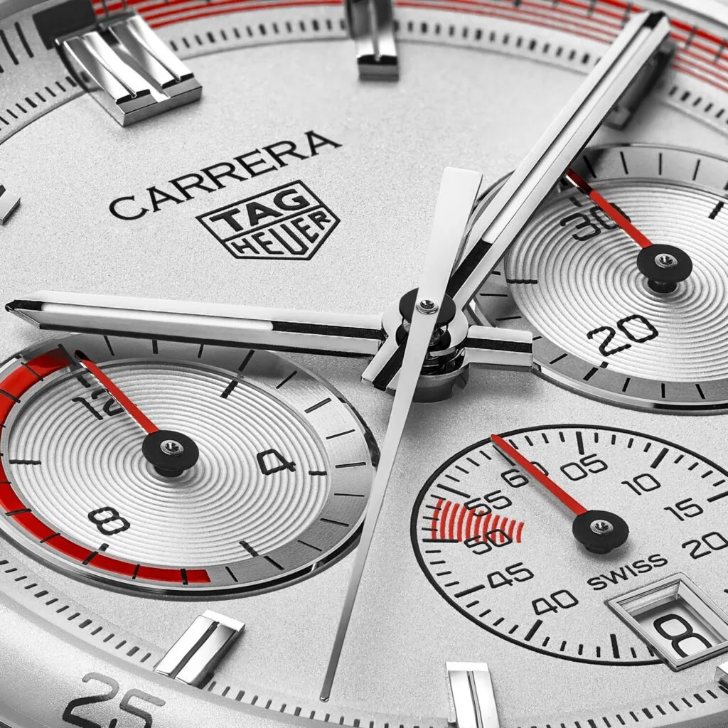 【7A Quality】TAG Heuer Carrera Chronosprint X Porsche Special Edition 42mm Mens Watch Silver CBS2011.FC6529