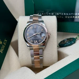 RLX Datejust m278271-0029/0030 Slate 31mm Dial Oyster Bracelet Watch