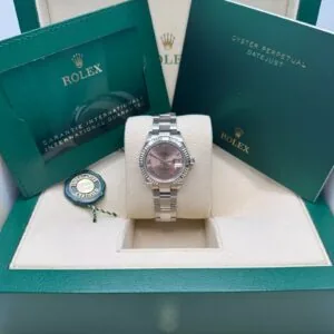 RLX Lady-Datejust 31mm 279174 Pink Roman Dial Oyster Bracelet