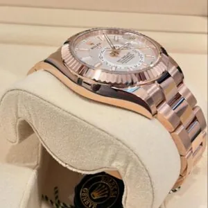 RLX Sky-Dweller 42mm 336935-0003/0007 Rose Gold White Dial Oyster