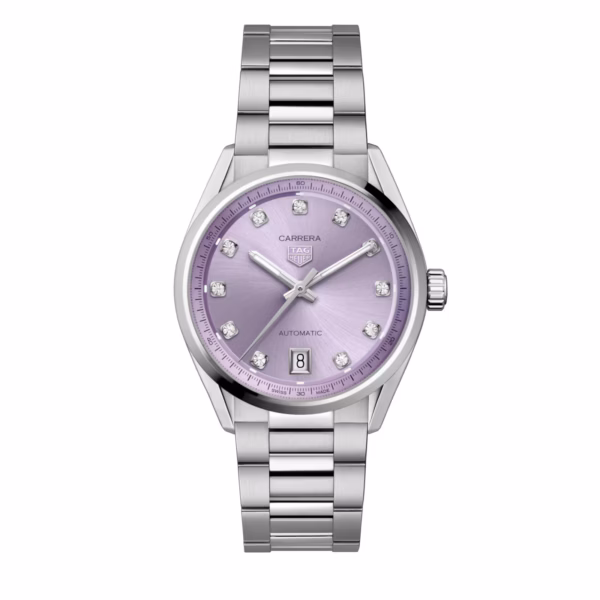 【7A Quality】TAG Heuer Carrera Date 36mm Ladies Watch Diamond Dot WBN2319.BA0001