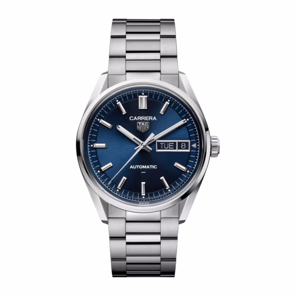 【7A Quality】TAG Heuer Carrera Day-Date 41mm Mens Watch Blue WDA2112.BA0043