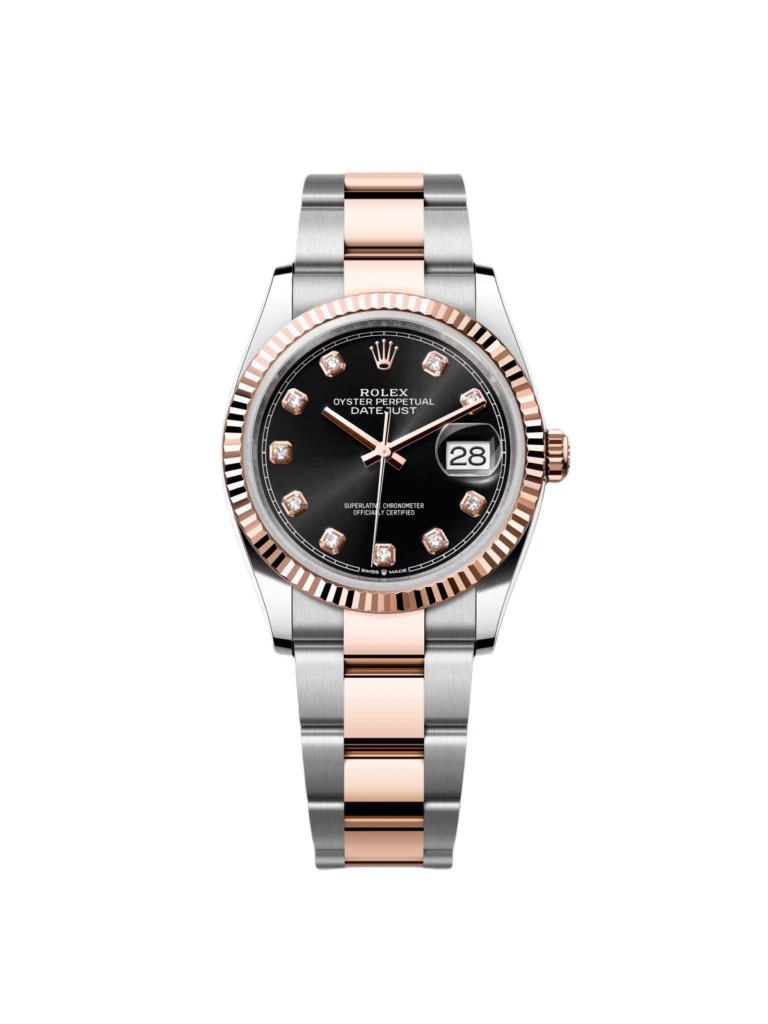 RLX Datejust 36mm 126231 Black Dial 36mm Oyster Bracelet