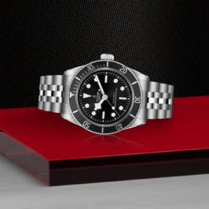 【7A Quality】TUDOR Black Bay 41mm Black Dial & Bezel Men's Five-Link Bracelet Watch M7941A1A0NU-0003