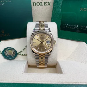 RLX Datejust 36mm 126233 Champagne Dial Jubilee Bracelet Watch