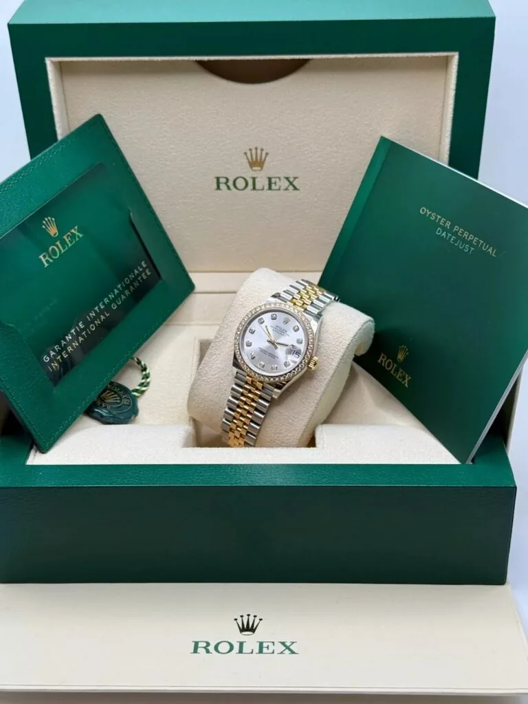 RLX Datejust m278383RBR-0019/0020 31mm Silver Dial Oyster Bracelet