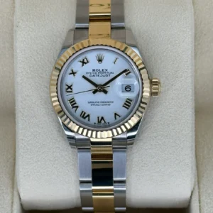 RLX Lady-Datejust 31mm 279173 White Roman Dial Oyster Bracele