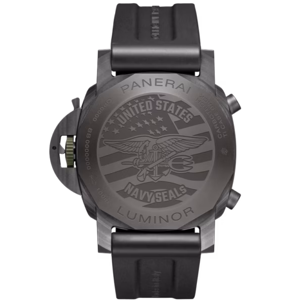 【7A Quality】Panerai Luminor Chrono Carbotech™ Navy SEALs 44mm PAM01419