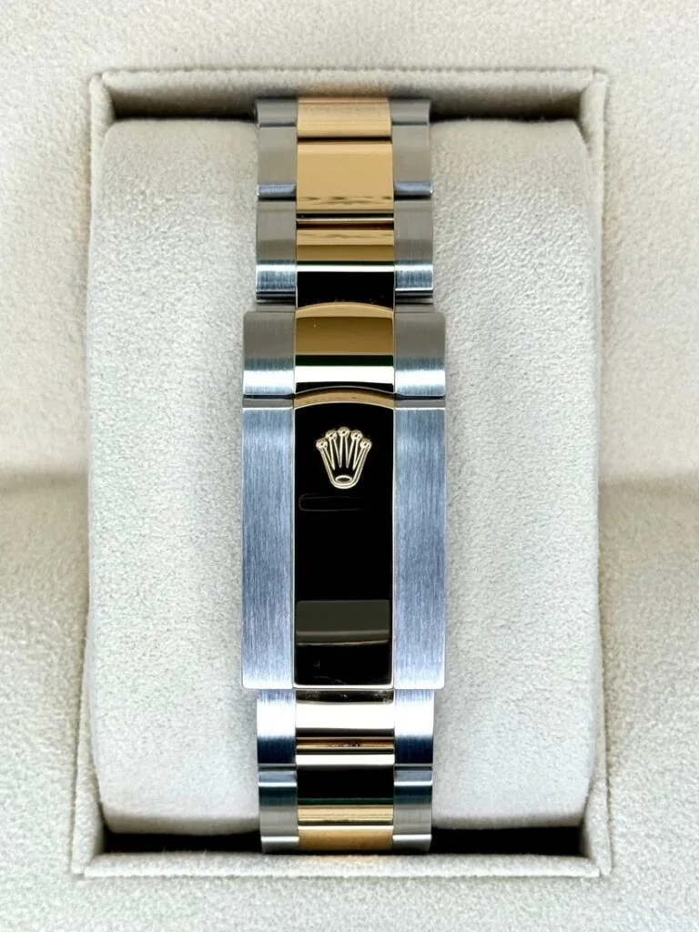 RLX Sky-Dweller 42mm 336933-0005/0006 Two-Tone Yellow Gold White Dial Oyster
