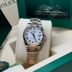 RLX Datejust m278271-0001/0002 White 31mm Dial Oyster Bracelet Watch