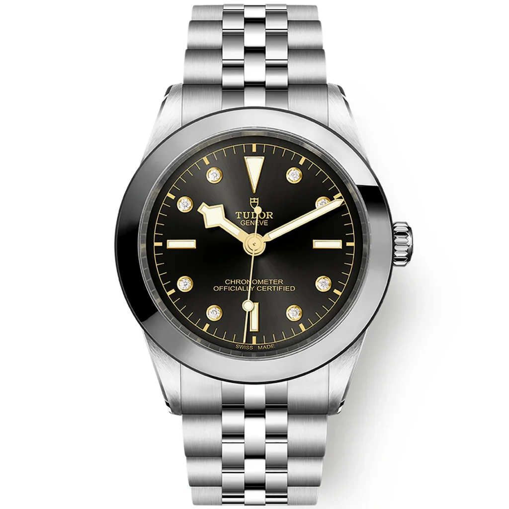 【7A Quality】TUDOR Black Bay 39mm Anthracite Diamond Set Dial Men's Bracelet Watch M79660-0004