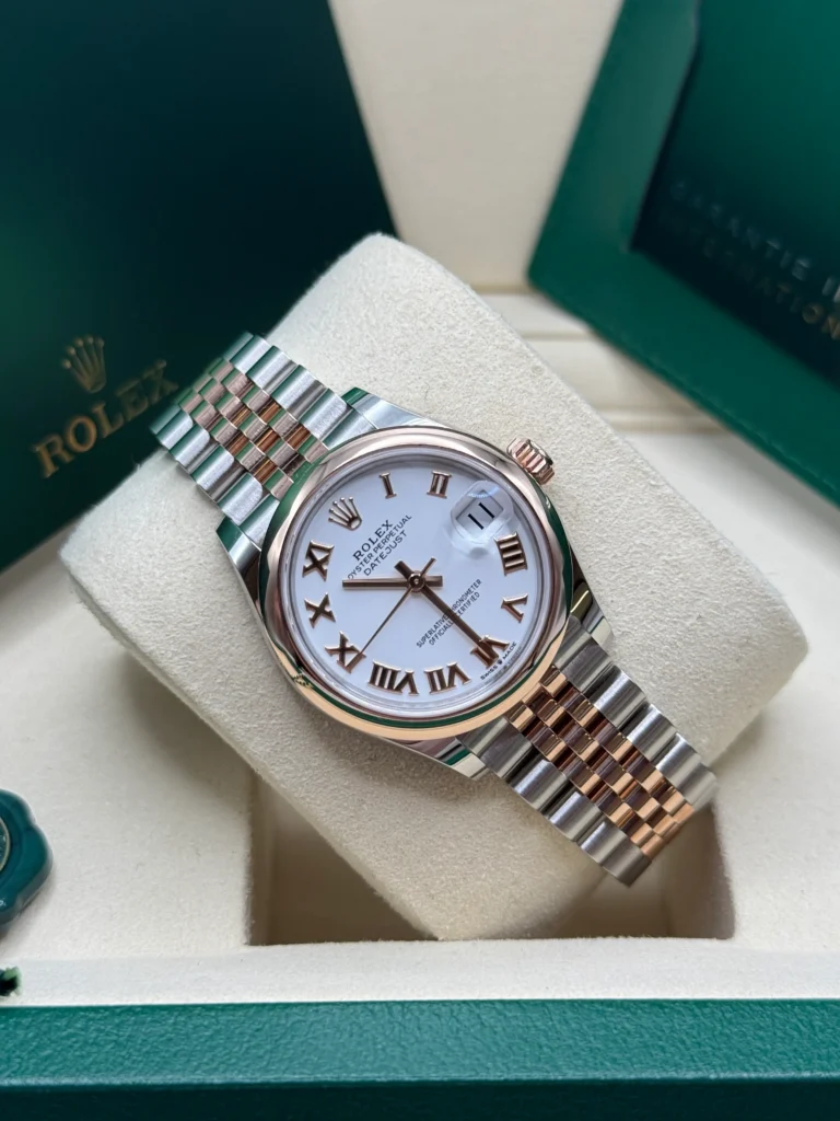 RLX Datejust m278241-0001/0002 White 31mm Dial Oyster Bracelet Watch