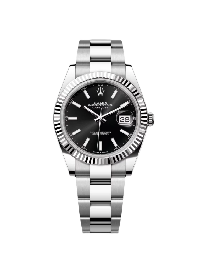 RLX Datejust Black Index Jubilee 41mm Stainless Steel - 126334