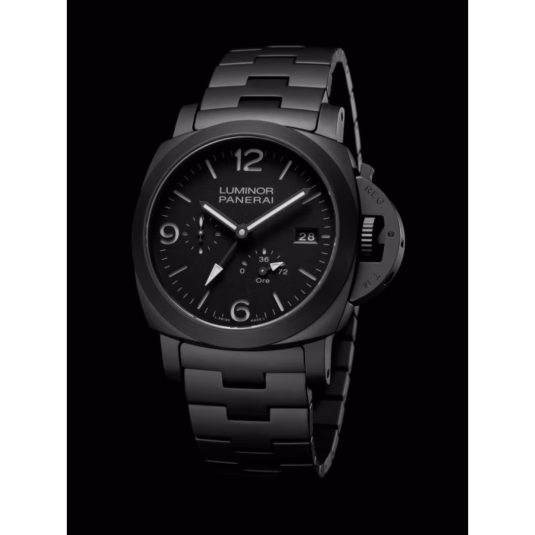 【7A Quality】Panerai Luminor GMT Power Reserve Ceramica 44mm PAM01674