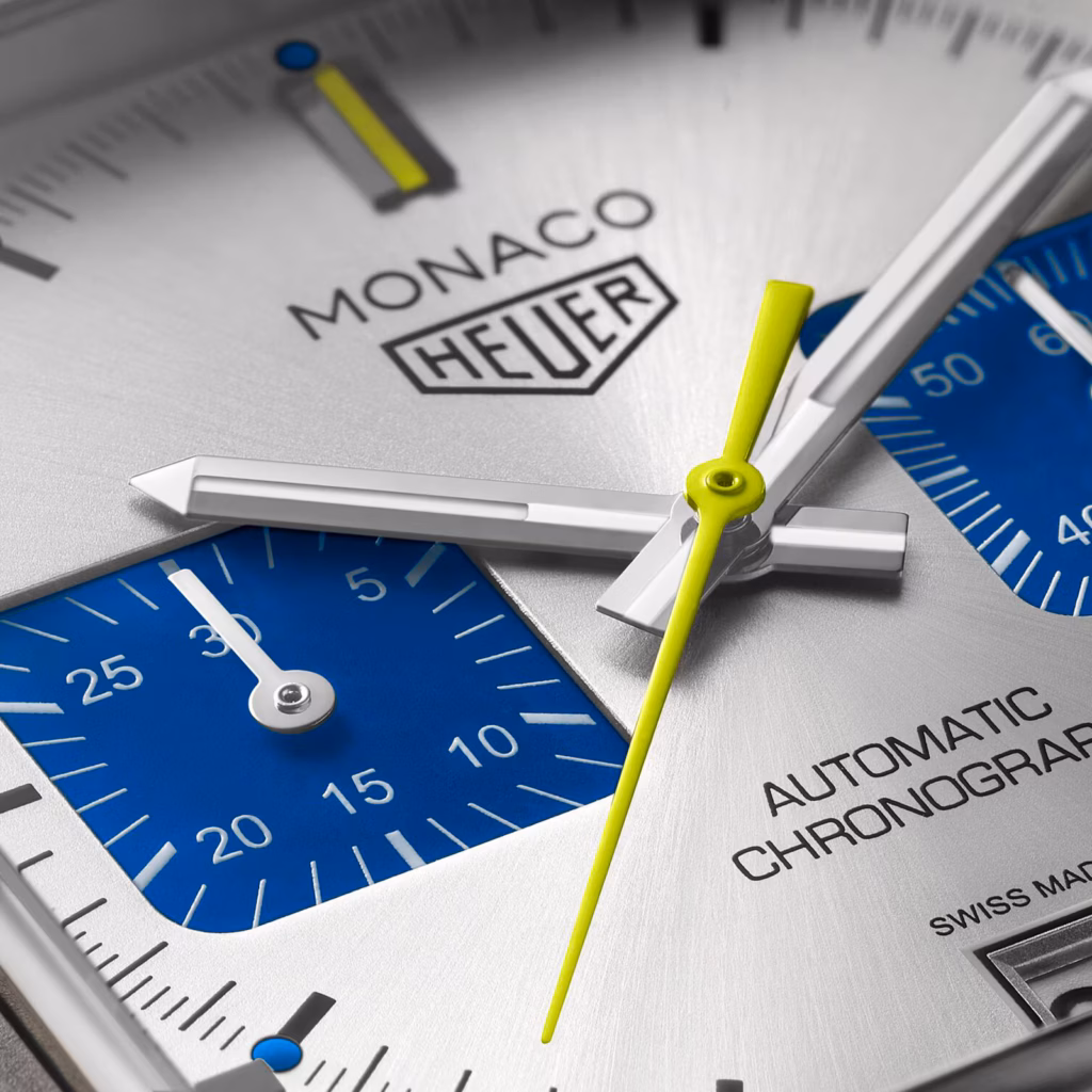 【7A Quality】TAG Heuer Monaco Chronograph Racing Blue Limited Edition 39mm Mens Watch Silver CAW218C.FC6548