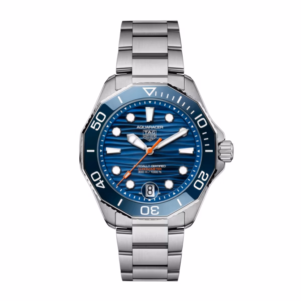 【7A Quality】TAG Heuer Aquaracer Professional 300 Date 42mm Mens Watch Blue WBP5111.BA0013