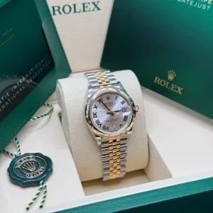 RLX Datejust m278343-0003/0004 Silver Dial Yellow Rolesor Oyster Watch