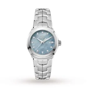 【7A Quality】TAG Heuer Link Date Quartz Date 32mm Mother Of Pearl Ladies Watch WBC1313.BA0600