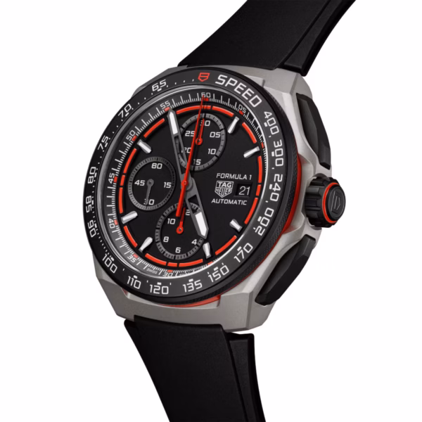 【7A Quality】TAG Heuer Formula 1 Chronograph Automatic 44mm Mens Watch Black CBZ2082.FT8096