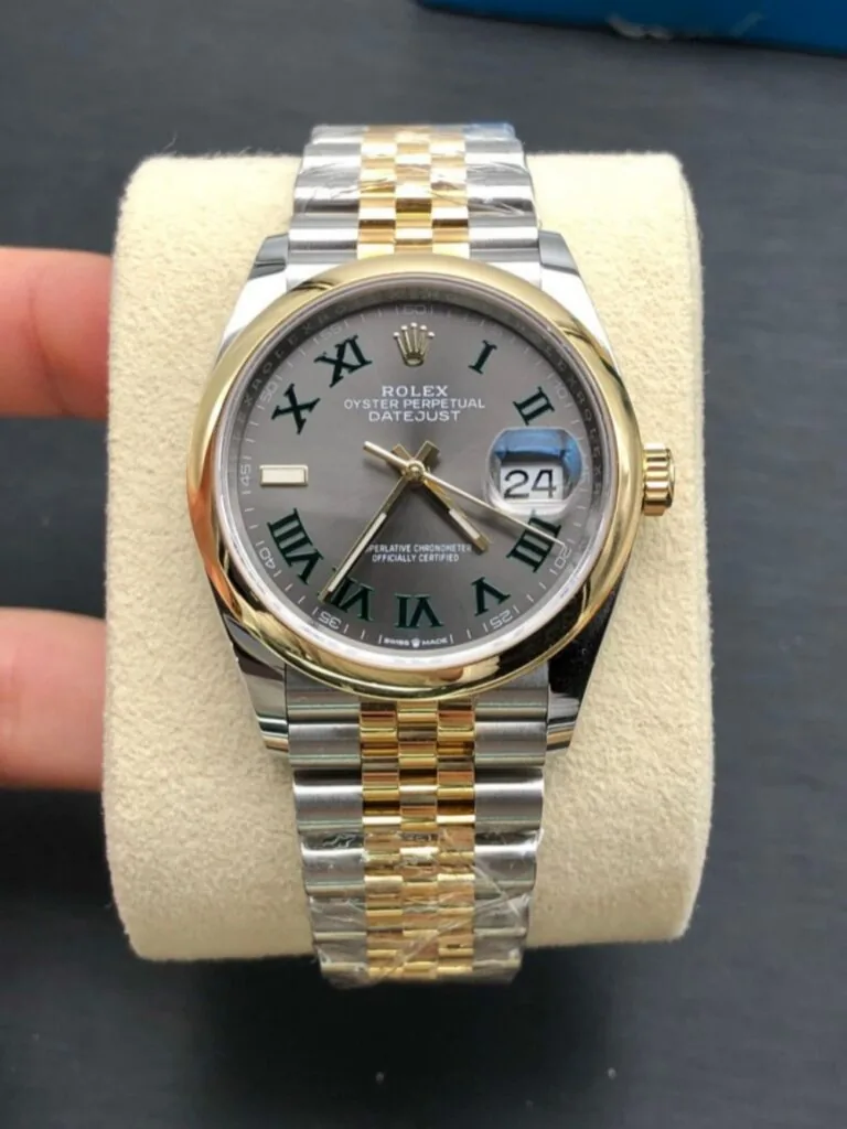 RLX Datejust 36mm 126203 Slate Dial 36mm Domed Bezel Oyster Bracelet