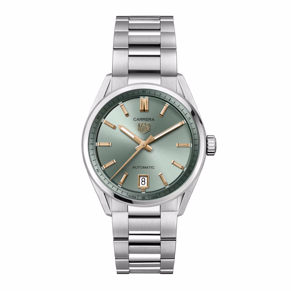 【7A Quality】TAG Heuer Carrera Date 36mm Unisex Watch Green WBN2312.BA0001