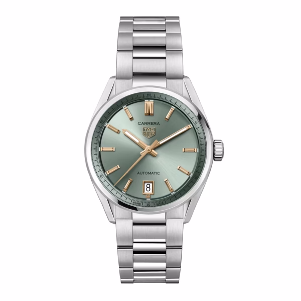 【7A Quality】TAG Heuer Carrera Date 36mm Unisex Watch Green WBN2312.BA0001