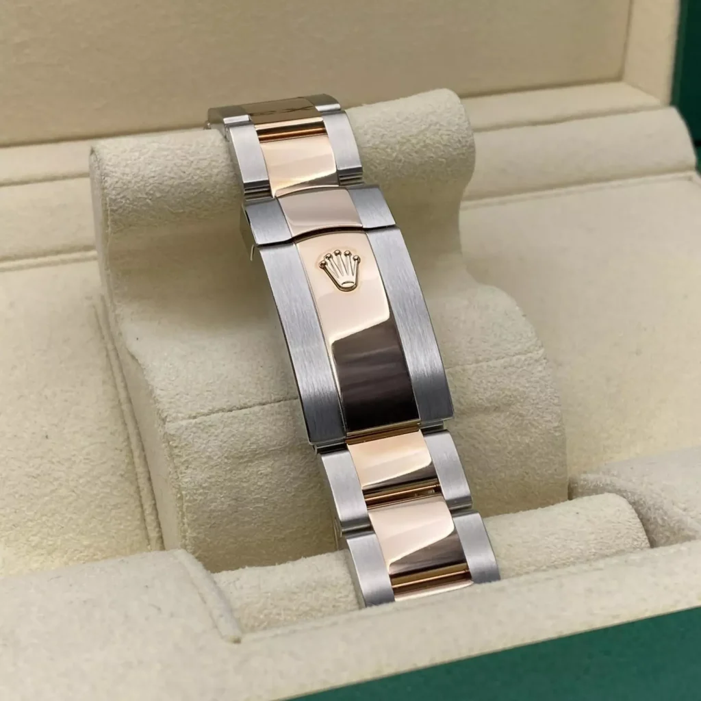 RLX Datejust 41mm 126301 Chocolate Diamond Jubilee Steel and Everose Gold Watch