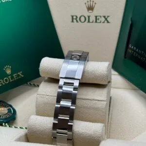 RLX Datejust m278344-0033/0034 Pink Dial 31mm Domed Diamond Oyster Watch
