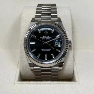RLX Day-Date 40mm Black Diamonds Dial 228236-0004