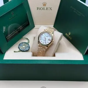 RLX Datejust m278278-0020 White 31mm Dial President Bracelet Watch