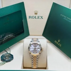 RLX Lady-Datejust 31mm 279173 Silver Index Dial Oyster Bracelet