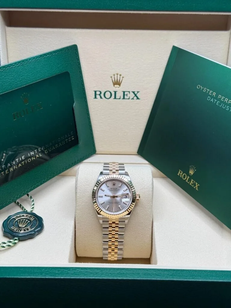 RLX Lady-Datejust 31mm 279173 Silver Index Dial Oyster Bracelet