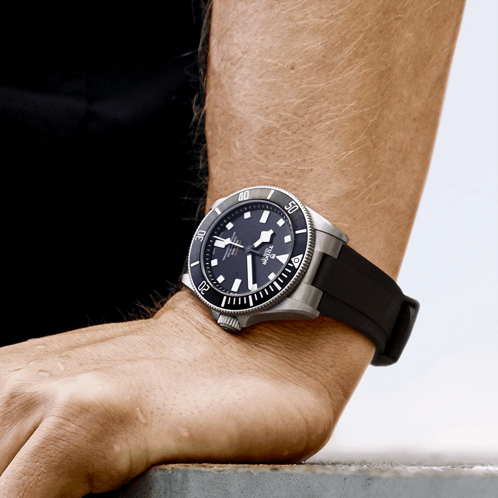 【7A Quality】TUDOR Pelagos 39mm Black Sunray Dial & Ceramic Bezel Titanium Automatic Watch M25407N-0001