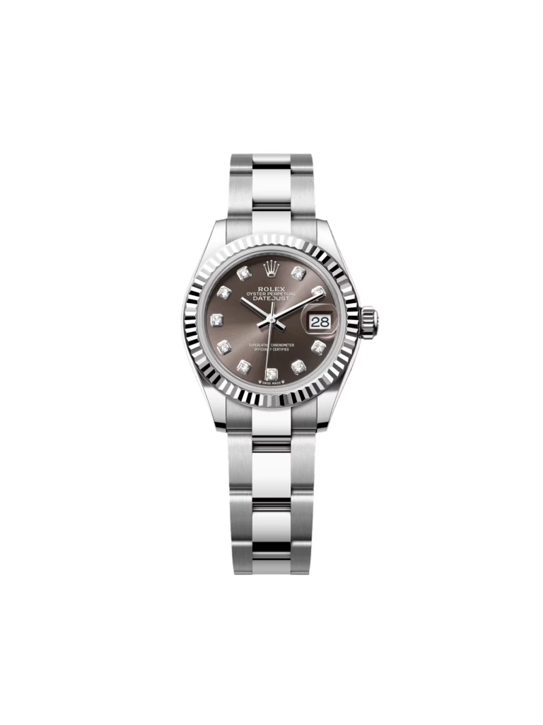 RLX Lady-Datejust 31mm 279174 Dark Grey Diamond Dial Oyster Bracelet