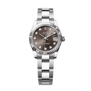 RLX Datejust m278274-0007/0008 Dark Grey 31mm Dial Oyster Watch