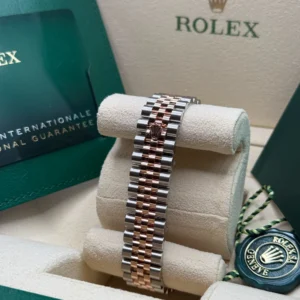 RLX Datejust m278271-0005/0006 Rose 31mm Dial Oyster Bracelet Watch