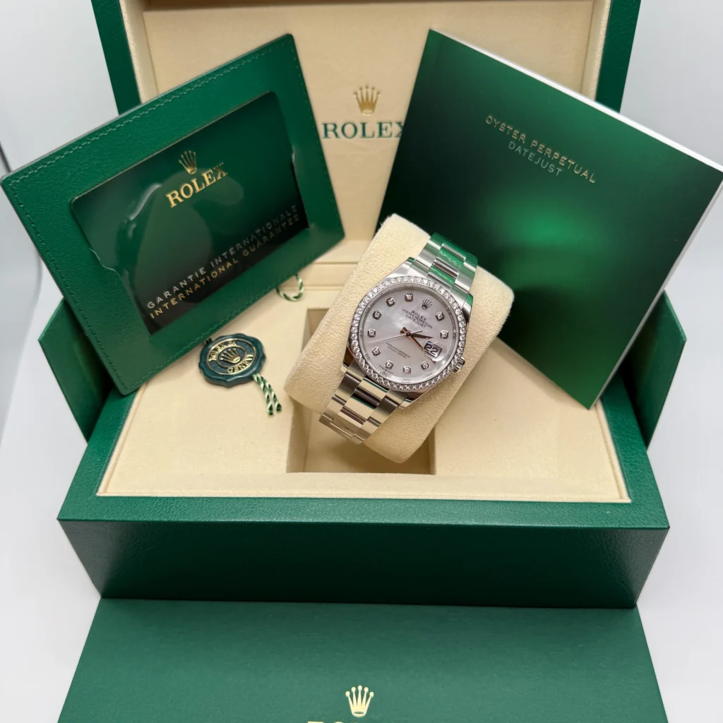 RLX Datejust 36mm 126284 Mother-of-Pearl Dial Oyster Bracelet