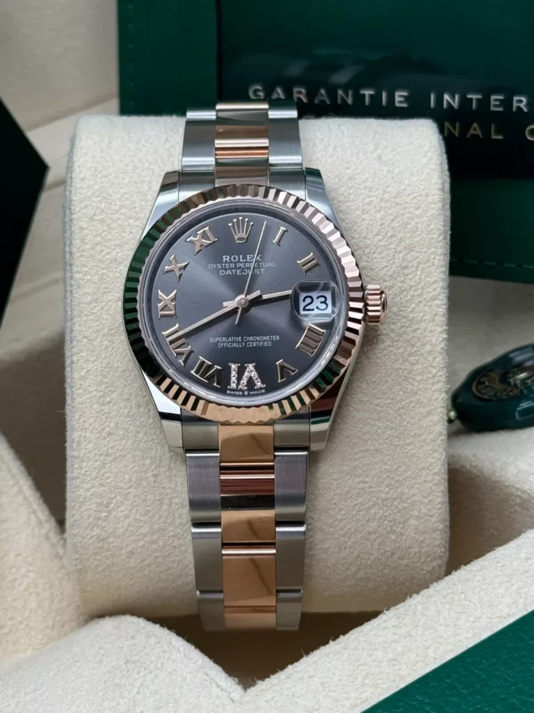 RLX Datejust m278271-0029/0030 Slate 31mm Dial Oyster Bracelet Watch