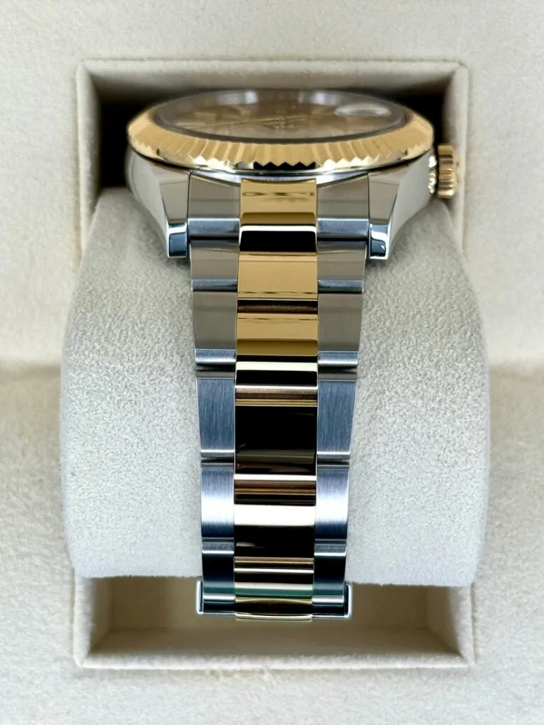 RLX Sky-Dweller 42mm 336933-0001/0002 Two-Tone Yellow Gold Champagne Dial Oyster