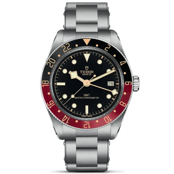【7A Quality】TUDOR Black Bay 58 GMT 39mm Black/Red Bezel Automatic Bracelet Watch M7939G1A0NRU-0001