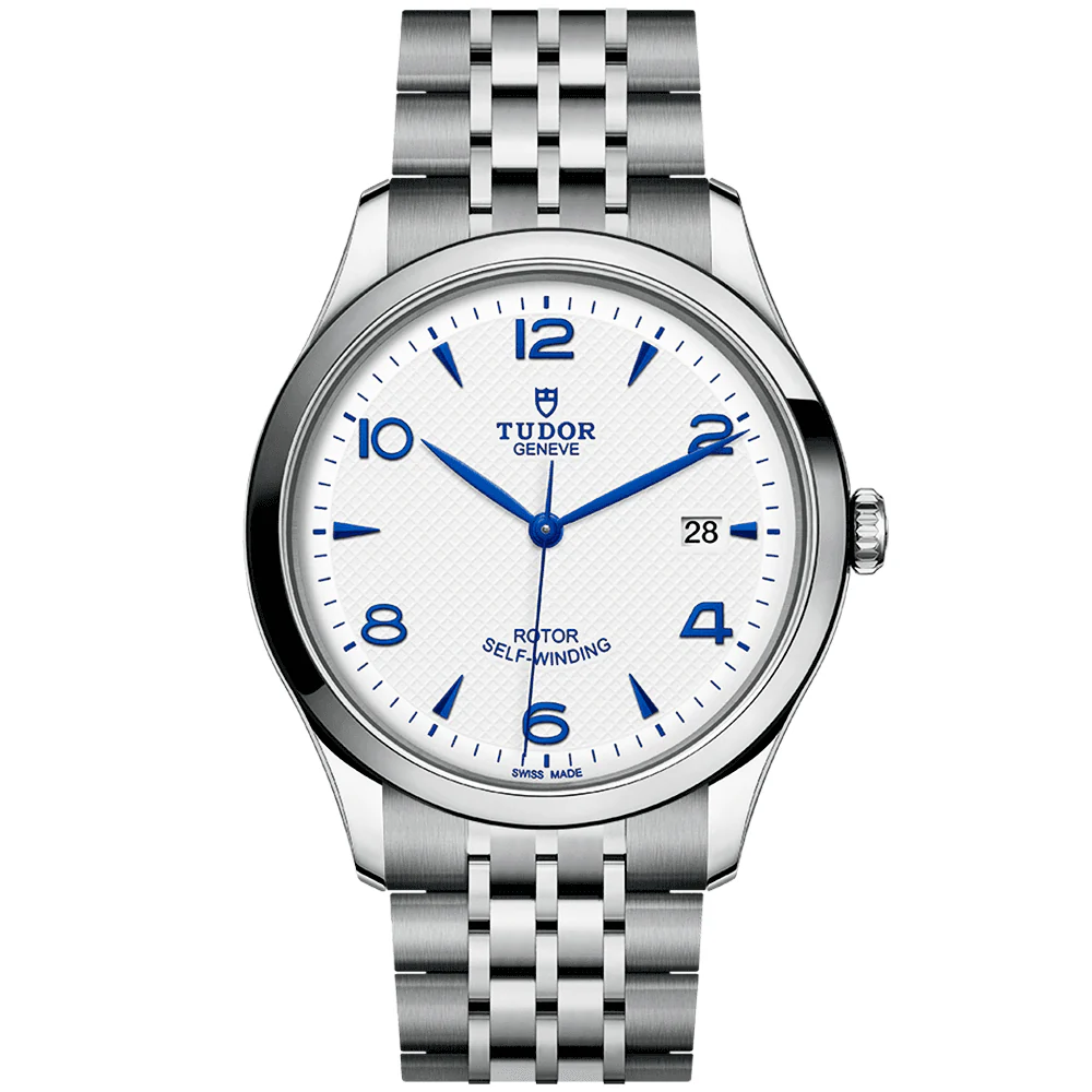 【7A Quality】TUDOR 1926 41mm Opaline/Blue Arabic Dial Men's Automatic Bracelet Watch M91650-0005