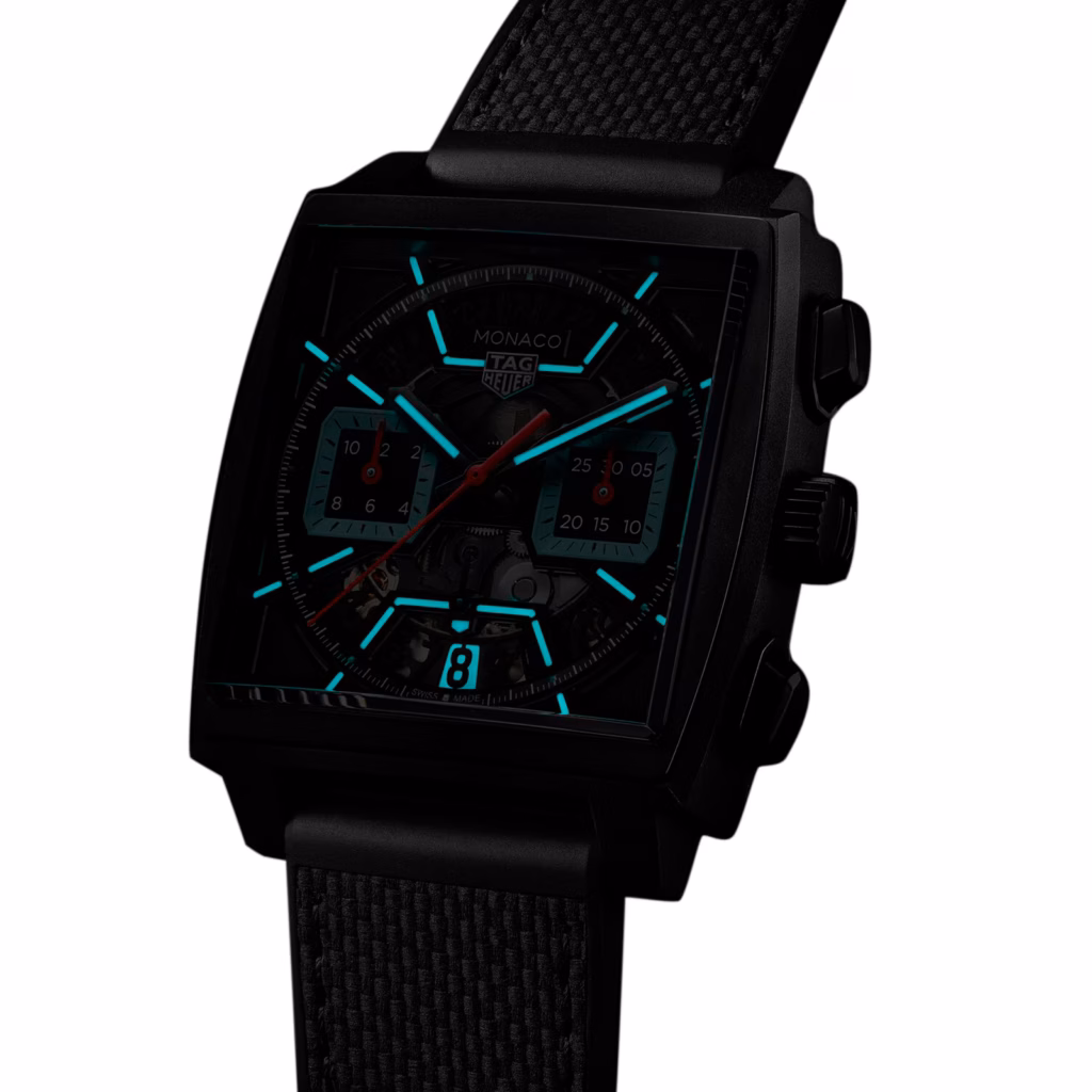 【7A Quality】TAG Heuer Monaco Chronograph 39mm Mens Watch Titanium Turqouise CBL2184.FT6236