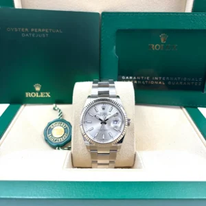 RLX Datejust 36mm 126234 Silver Index Dial Oyster Stainless Steel