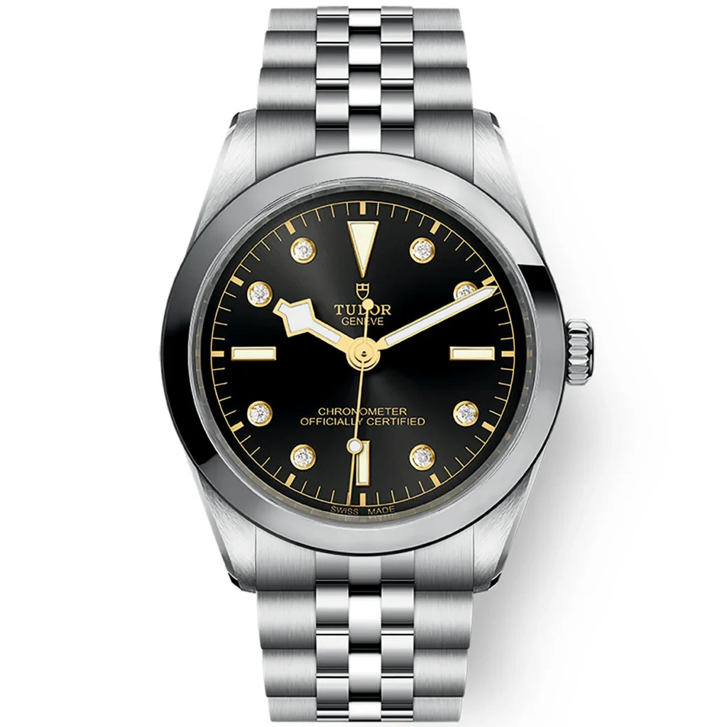 【7A Quality】TUDOR Black Bay 36mm Anthracite Diamond Set Dial Bracelet Watch M79640-0004