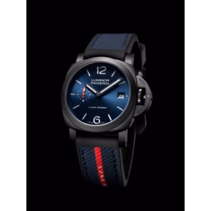 【7A Quality】Panerai Luminor Quaranta Steel DLC Luna Rossa 40mm PAM01408